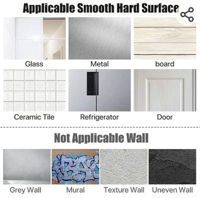 Picture of Picture Hooks Self Adhesive 10 Pieces Picture Hooks no drill for Pictures Posters Photo Decorative - Clear