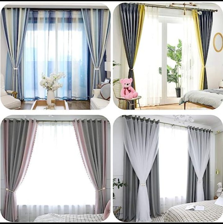 Picture of 1 Pcs Magnetic Curtain Tiebacks / Curtain Clip / Weave Rope Curtain Holders / multicolor Curtain Buckle / Curtain Holdback /Curtain Accessories / European Style Decorative Curtain Holdbacks - Multicolor