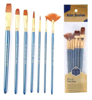 Picture of KeepSmiling Artist Brushes set 7pc multicolor
Hi quality art accessories - Multicolor