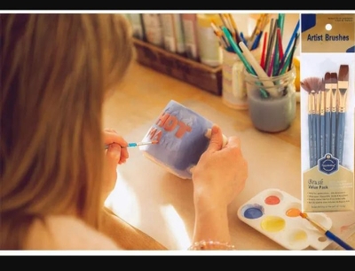 Picture of KeepSmiling Artist Brushes set 7pc multicolor
Hi quality art accessories - Multicolor