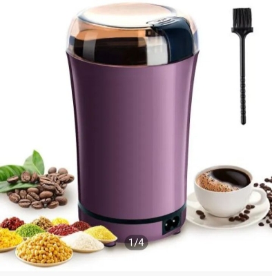 Picture of Grain Mills, Electric Spice Coffee Grinder Fine Grinding Machine Grain Mill Crusher Household Small Mill Herbal Dry Mill - Multicolor