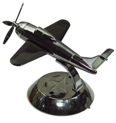 Picture of Solar Aircraft Decoration Airplane Model Mini Car Perfume Air Freshener Fragrance Car Solar Fighter Propeller Flavoring Decoration Car Interior Accessories Men And Women Perfume Diffuser Solar Auto Flavoring Supplies Propeller Rotating - Other