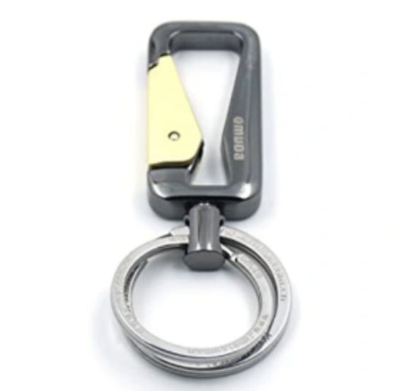 Picture of Zinc Alloy Key Chain double Key Ring - Multicolor