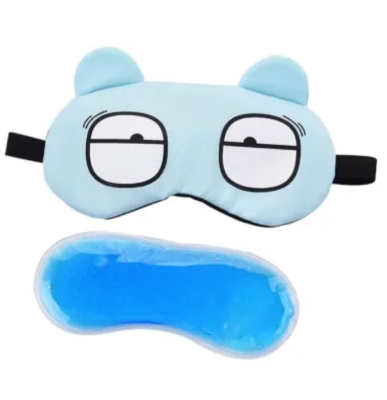 Picture of 1PCS Cold Eye Mask multicolor Eye Essential Beauty Fatigue Relief Cooling Mask Dark Circles Remove Eye Pad
Sleeping mask with cooling gel pad

Dual-function cooling gel pad - Multicolor