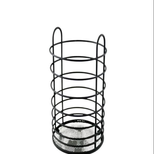 Picture of Metal Pen Holder Kitchen Cutlery Holder Utensil Caddy Spoon Organizar - Black