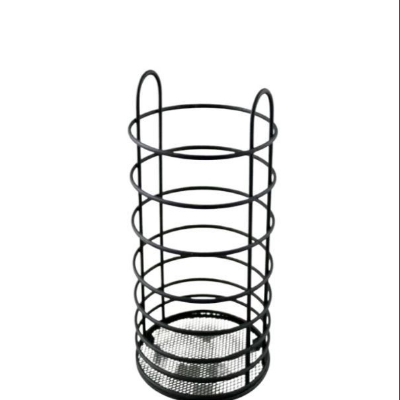 Picture of Metal Pen Holder Kitchen Cutlery Holder Utensil Caddy Spoon Organizar - Black