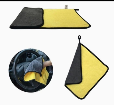 Picture of 1 Pc Microfiber Towel Car Microfiber Cloth Wash Towel Microfiber Cleaning Cloth Car Wash Drying Towel - Multicolor