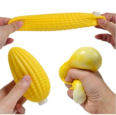 Picture of Creative Simulation Decompression Corn Kneading Music New Strange Decompression Corn Flour Fruit Toys

Decompression Toy Relieve Boredom Interesting Portable Soft Vent Toy Birthday Gift - Yellow