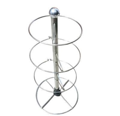 Picture of Foldable Metal Jewelry Organizer Stand metal Necklace Bracelet Display Holder নেকলেস ব্রেসলেট ডিসপ্লে স্ট্যান্ড - Silver