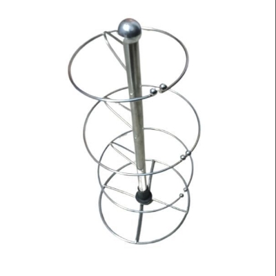 Picture of Foldable Metal Jewelry Organizer Stand metal Necklace Bracelet Display Holder নেকলেস ব্রেসলেট ডিসপ্লে স্ট্যান্ড - Silver