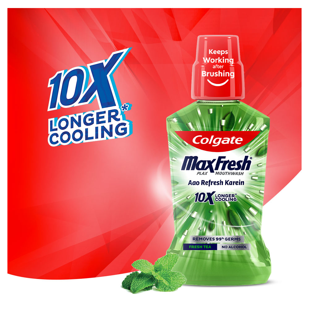 Picture of Colgate Mouthwash Fresh Tea 250ml.
