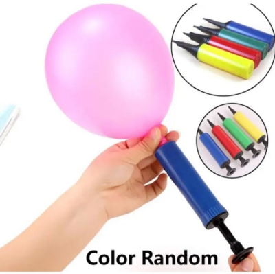 Picture of Mini Balloon pumper portable mini balloon inflatable china Reusable hsnd pump - Multicolor