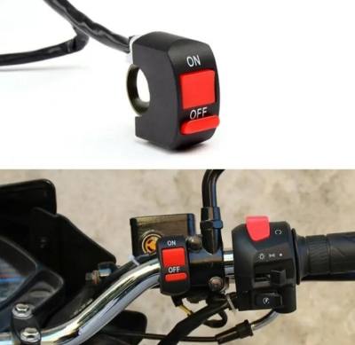Picture of Universal On/Off Switch For Bikes & Scooter for Hazard, Extra Horn, Headlight