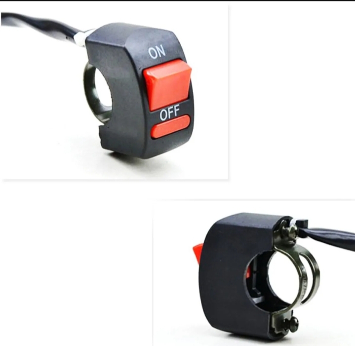 Picture of Universal On/Off Switch For Bikes & Scooter for Hazard, Extra Horn, Headlight