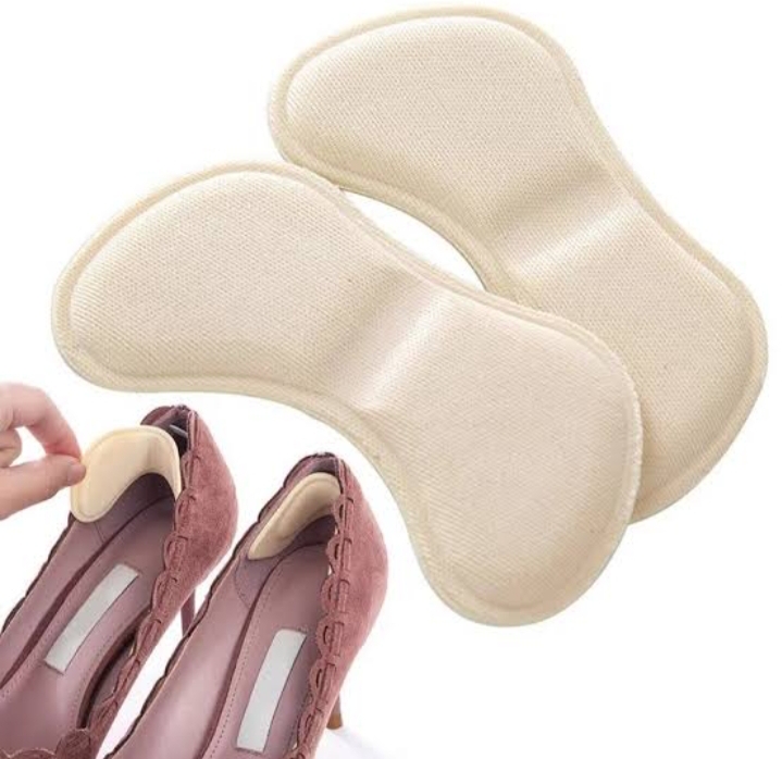 Picture of  2Pairs Unisex Sponge Toe Insert Pain Relief Forefoot Insert Non-Slip Shoes Forefoot Cushion for Foot Care Adjustable Shoe Filler(3mm) - Pink