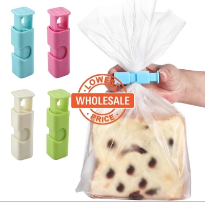 Picture of Food sealing clip Pcs Chip Clips Bread Bags Clips Food Bags Clamp Lock Reusable Grocery Bag All-Purpose Air Tight Grip Clips Great for Kitchen Office to Seal Coffee Bread Dried Fruit Frozen Foods Bags - Multicolor
