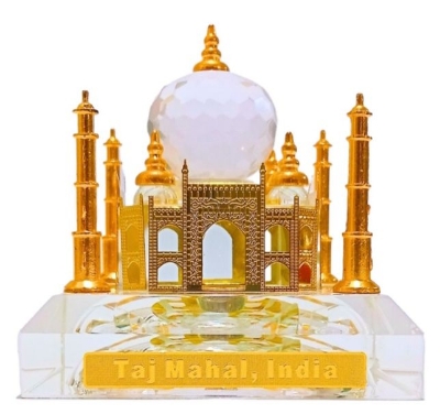 Picture of Lighting Taj mahal showpiece home office decore gift items - Clear