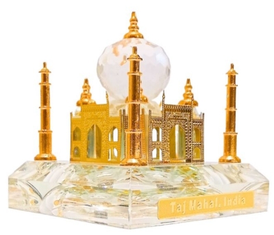 Picture of Lighting Taj mahal showpiece home office decore gift items - Clear