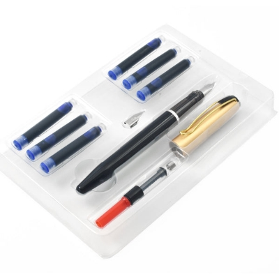 Picture of Luxury Imported Ink Pen | Fountain pen Pen | Tibetan Calligraphy Pen - Black