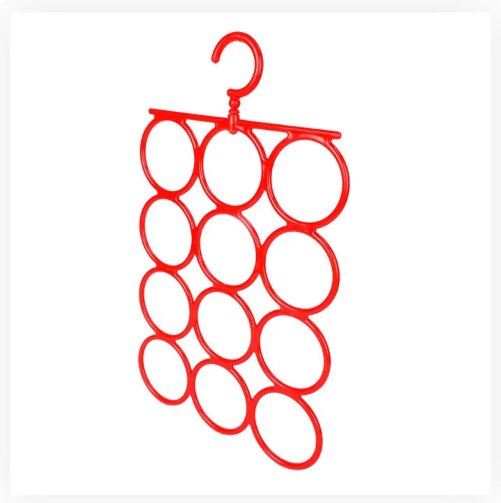 Picture of Moving Hijab Hanger Scarf Hanger For Women 12 Hole - Red