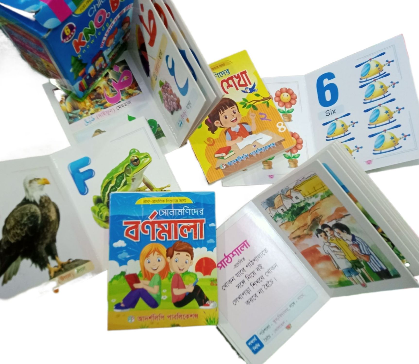 Picture of 6pcs Mini knowledge Book জ্ঞানবাক্স