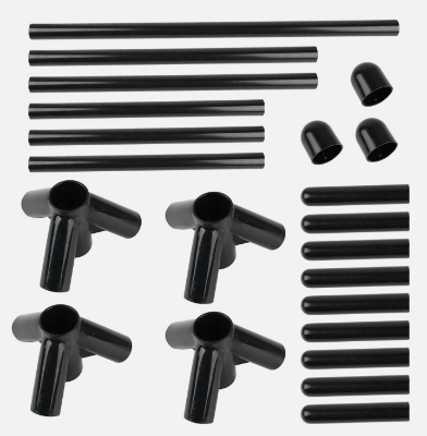 Picture of Elegant Coat, Tie And Bag - Entrance Storage Hanger Easy Assembly, Very Nice Home Decoration And Organizer (Multicolor) - Black