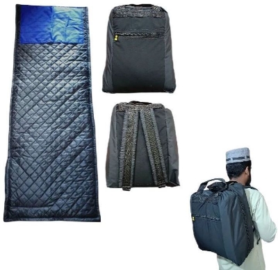 Picture of Foldable bed with carry bag portable bed Travel mattress - Black