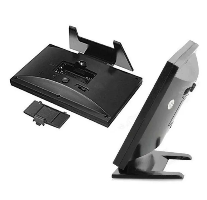 Picture of Sound Control Backlight Digital LCD Alarm Clock with Date/Temperature