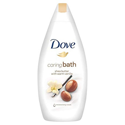 Picture of International UK product Dove Caring Bath shower gel body wash used for male/ female - 500 ml