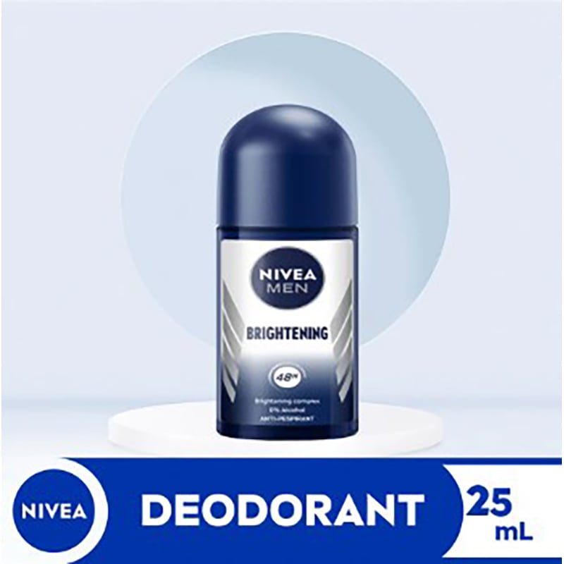 Picture of International product Deodorant Rollon NIVEA MEN Brightening used for male - 25 ml