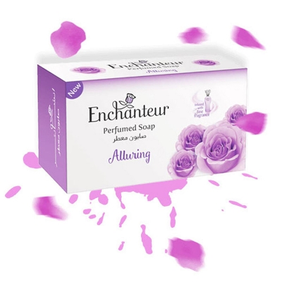 Picture of Enchanteur Alluring  Soap used for male/ female - 125 gm