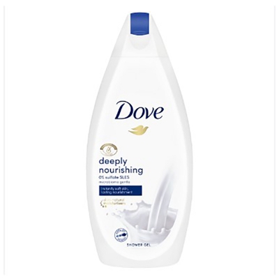 Picture of International UK product Dove Deep Moisture shower gel body wash used for male/ female - 500 ml