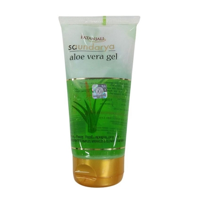 Picture of Indian product Face refreshment Face wash patanjali aloe Vera gel - 150 ml