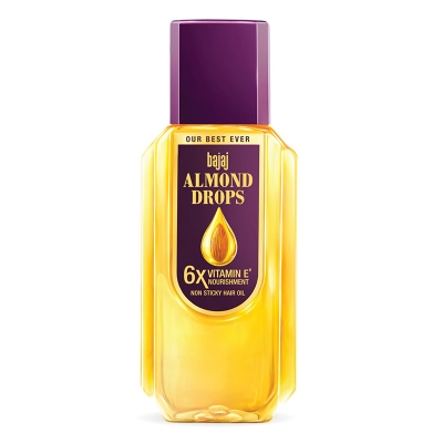 Picture of Indian Product Bajaj Almond Drops Hair oil used For male /female-200 Ml