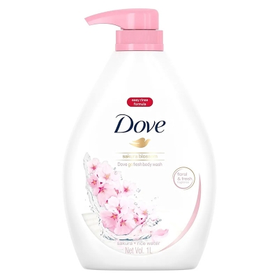 Picture of International Malaysian Product Dove Sakura Blossom Go Fresh Body Wash Used For Male /Female-1000Ml