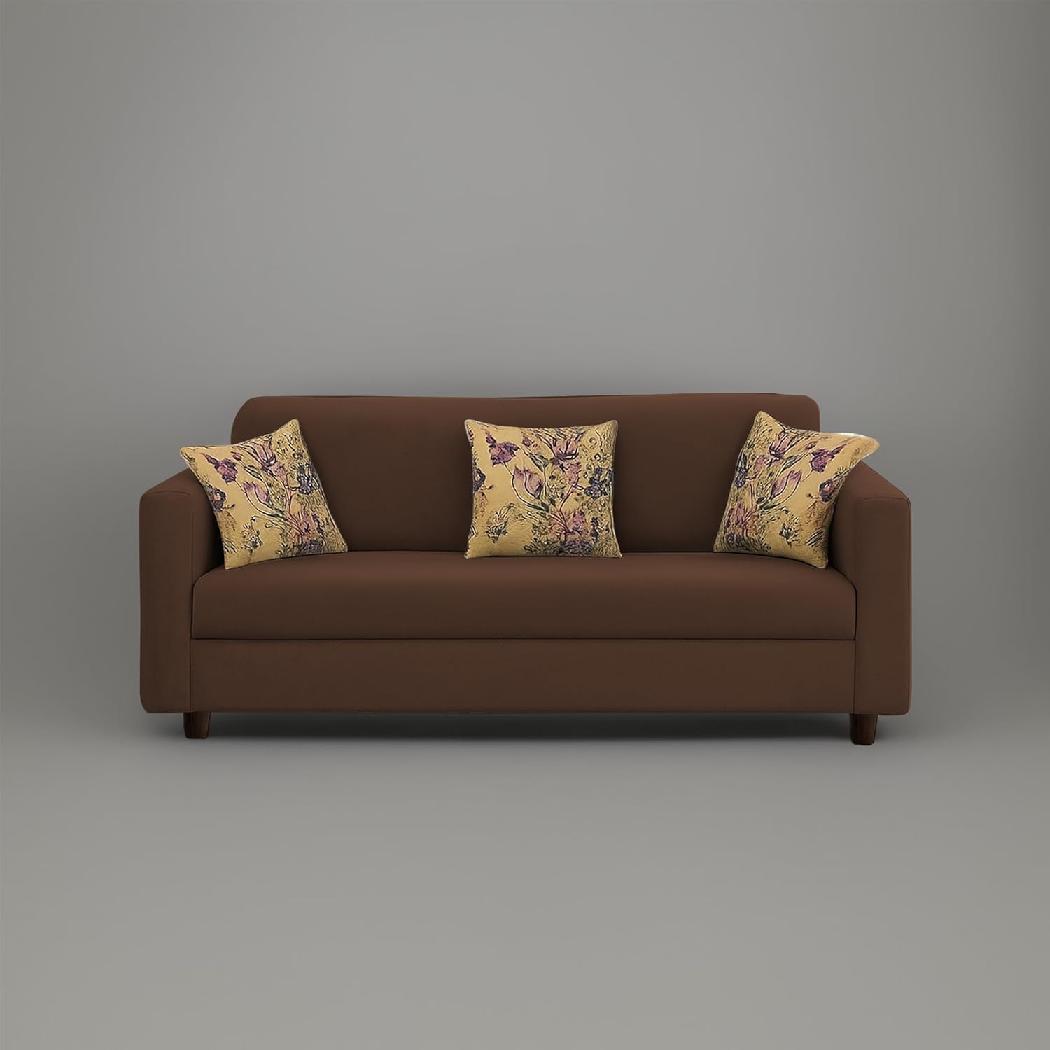 Picture of Nice Craft Aura Sofa Without Cushion for Living Room | Premium Leather Upholstered Couch | Modern Sofa for Home, Office & Bedroom Furniture  Couch for Guests Room Office Waiting Room Festival Gifts