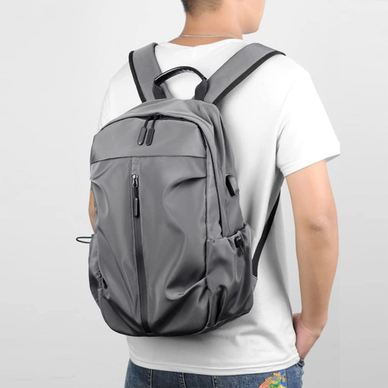 Picture of Multi-Purpose Leather Backpack for All Ages Ash