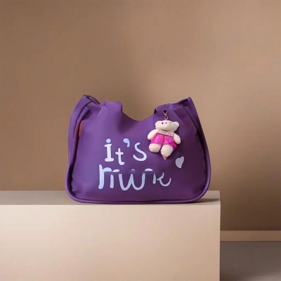 Picture of Bag | its mine Fashionable Shoulder Bag for Women Premium Leather with teddy bear