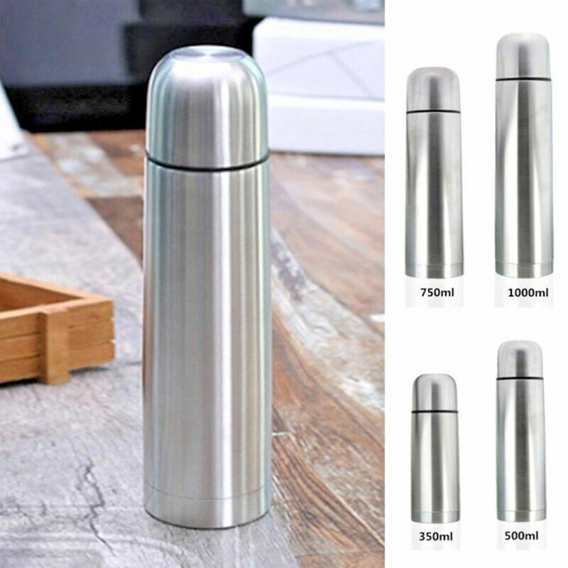 Picture of Bag | Keep Your Beverages Hot Or Cold With The Vacuum Flask Coffee Bottle- Comes With A Leather Bag For Added Style - Available In Various Sizes