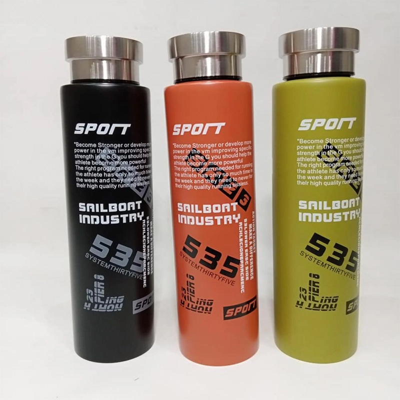 Picture of 800Ml Sport Stainless Steel Water Bottle Thermos - Keep Your Drinks Hot Or Cold For Hours With This Insulated Water Bottle