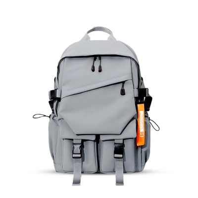 Picture of Zebra Fashionable Laptop and Travelling Backpack Gray SZ005