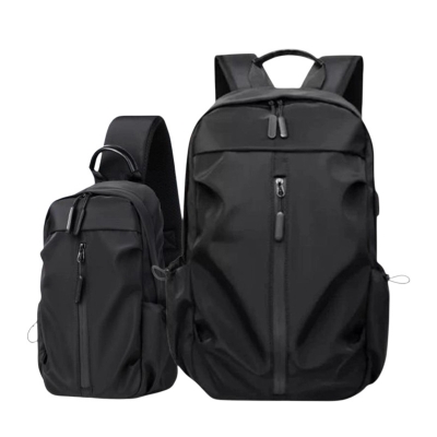 Picture of Bag | Combo Offer Laptop bag with crossbody Bag 2p  bag combopack(Black)