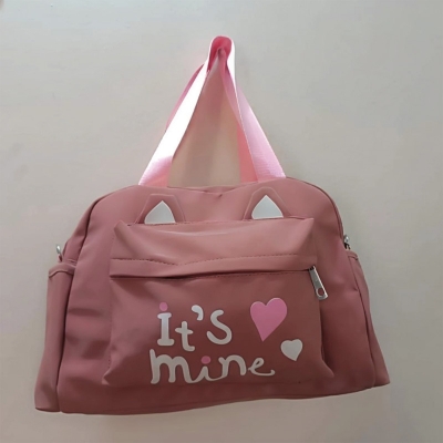 Picture of Bag | Korean Mummy Bag Portable Shoulder Bag Large Capacity Baby bag its mine High Quality leather bag Waterproof & Washable baby bag