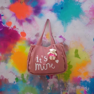 Picture of Bag | its mine Fashionable Shoulder Bag for Women Premium Leather with teddy bear