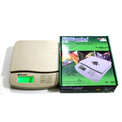 Picture of Miyako 25 kg Digital Kitchen Scale SF-550