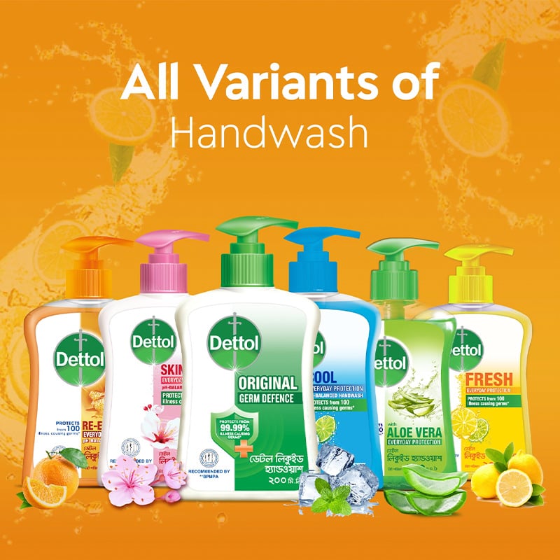 Picture of Dettol Handwash Reenergize Pump 200 ml