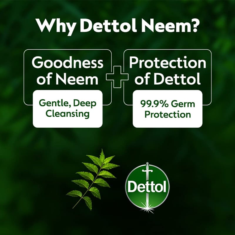 Picture of Dettol Soap Neem Bathing Bar Soap 75 gm