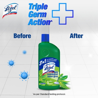 Picture of Lizol Neem Disinfectant Surface Cleaner 1 L