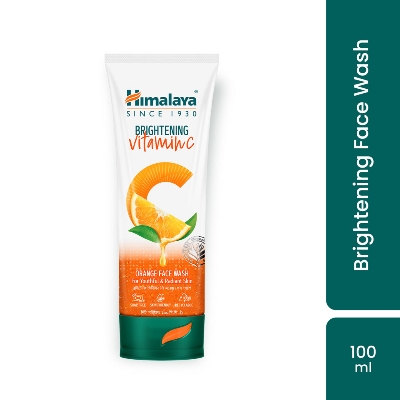 Picture of Himalaya Brightening Vitamin C Orange Face Wash-100ml