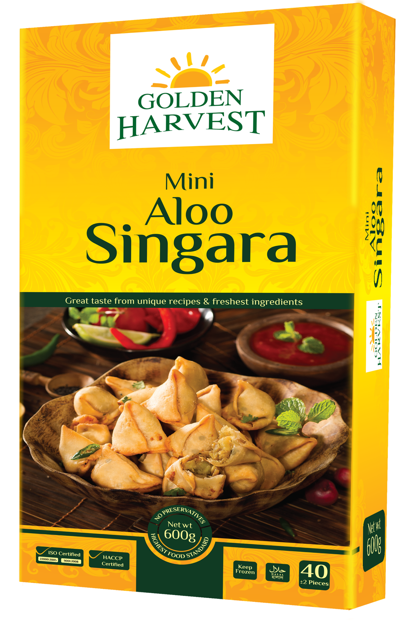 Picture of Mini Aloo Singara 600 g - 40 PCS